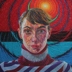 Ecstatic II 2011 / 60x60 / Oil