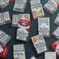 Pandora's boxes 2011 / 30x40 / Oil