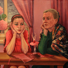Dance - memory and dream 2007 / 81x110 / Oil
