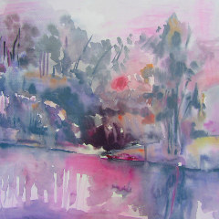 Aurora 2005 / 46x55 / Watercolor