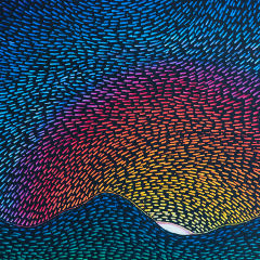 Sunset 2019/ 25x35/ Mixed media