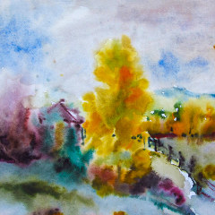 Early autumn 2004 / 35x50 / Watercolor